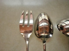 4 Piece Silver Plated Serving Set Vintage — photo 3