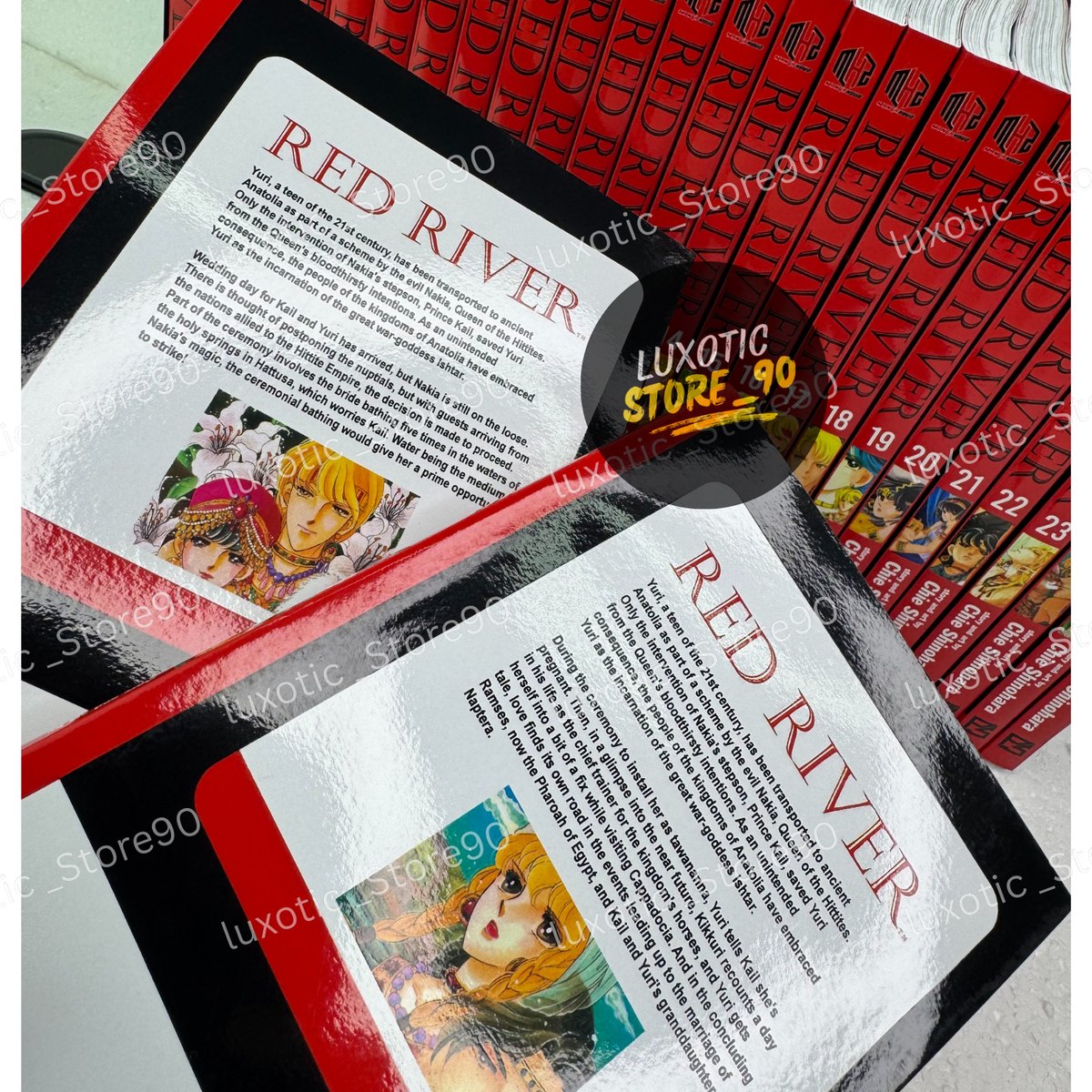 Red River Manga Vol 1-28 END Complete Half/Full Set English