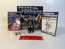 Transformers G1 Shrapnel Insecticon 1984 Complete w  Box Instructions Hasbro