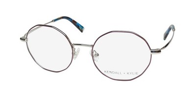 NEW KENDALL + KYLIE KKO197 ELENA EYEWEAR 50-18-140 FULL-RIM WOMENS GEOMETRIC 604
