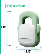 Stove Knob Covers for Child Safety - 5 1 Pack Upgraded Double-Key Design, Uni...