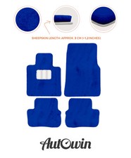 Lammfell Fußmatten für Rolls-Royce Cullinan (2018–2025) - Blau