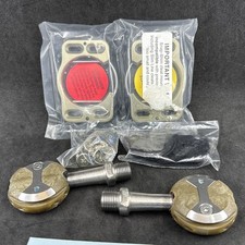 Speedplay X2 X-Series Pedali da strada senza clip in acciaio inox NUOVI CORPI E TACCHETTI!