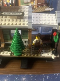 Lego Creator Exp Winter Village 10259 - Train Station - Incomplete , Instr, Box