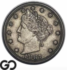 1887-P Liberty Nickel — photo from another recent sale