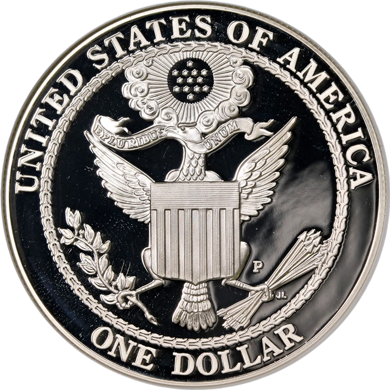 2008-P Bald Eagle Commemorative Silver Dollar $1 NGC PF70 Ultra Cameo - Image 2 of 4