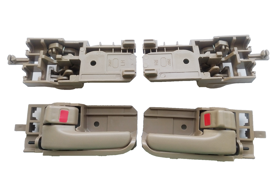Fit 03-08 Toyota Matrix Tacoma Inside Beige Front Rear Left Right Door ...