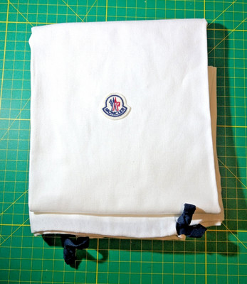 Moncler Dust Bag White Large Size 23'' x 27''