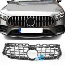 für Mercedes A KLASSE W177 V177 FACELIFT 2023 CHROM Kühlergrill Frontgrill