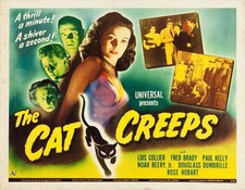 The Cat Creeps 1946 Dvd.Copy of public domain film.Disc only no case