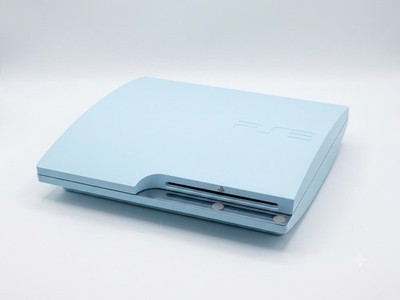 Sony PlayStation 3 PS3 Slim 500GB Pastell Blau Spielkonsole