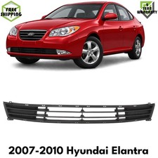Front Bumper Grille Textured Black For 2007-2010 Hyundai Elantra Hy1036110 Front Bumper Grille Textured Black For 2007-2010 Hyundai Elantra Hy1036110