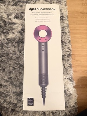 Dyson Supersonic Hair Dryer With Five Attachments - NEVER USED