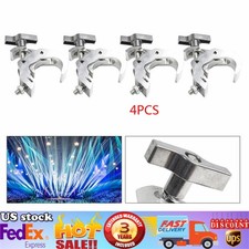 4Pcs Stage Lighting Clamp Truss Bracket Hook Clamp DJ Projector Bar Light 330Ls