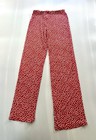 Elegance Miss Viscose Pants Red With White Polkadots Europe Size 36 — photo 1