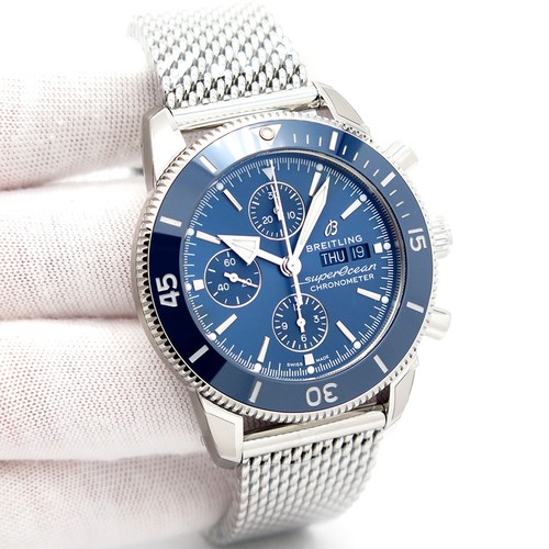 Breitling A13313 Superocean Heritage Chronograph 44mm with Blue Dial
