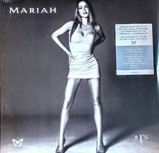MARIAH CAREY #1'S - SILVER & BLACK SWIRL VINYL 2-LP SET " NEW, SEALED "