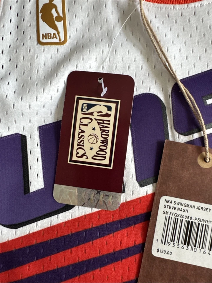 Steve Nash Phoenix Suns Mitchell & Ness NBA Rookie 1996-1997 Authentic Jersey - Image 4 of 4