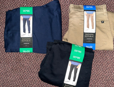 Banana Republic 5 Pocket Pant Slim Fit Stretch Fabric 1620338