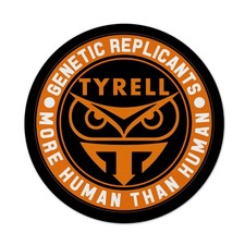 Tyrell Corporation More Human Logo 8 Round Mousepad 1/8 Thick