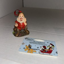 2015 Disney Sketchbook DOC Character Snow White And 7 Dwarfs Christmas Ornament