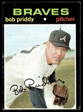 1971 Topps Bob Priddy (ST) Atlanta Braves #147