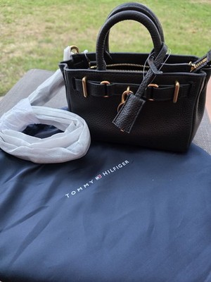 Thommy Hilfiger kleine Tote-Bag schwarz NEU mit Etikett und Staubbeutel