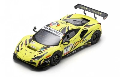 LOOK SMART - Voiture des 24H Spa 2022 - FERRARI 488 GT3 #71 - 1/18 - LOSLS18R... - Photo 1/4