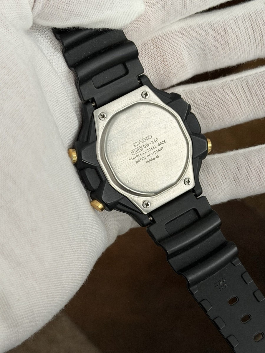 CASIO DW-220 Depth Gauge 日本製 Rare 1986 CASIO DW-220DG (558) Depth Gauge Japan M Vintage Diver
