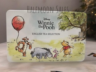 Disney Winnie the Pooh English Tea Selection Tin 72 Teabags Tea Gift