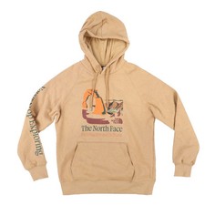 The North Face Womens Hoodie Sweatshirt Graphic Logo Pullover Medium New