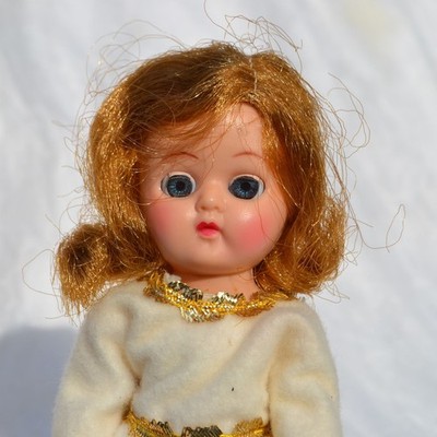 Vintage Hard Plastic Ginger by Cosmopolitan with Clothes and Doll