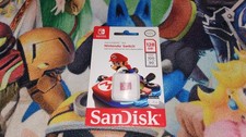 SanDisk 128GB microSDXC Mario Kart Edition Memory Card for Nintendo Switch