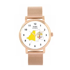 Toff London TLWS-80019 Ladies Vatican City Flag Watch
