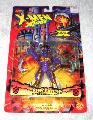 Marvel X-Men - Killspree II - (MOC) 100% complete (Toy Biz) | eBay