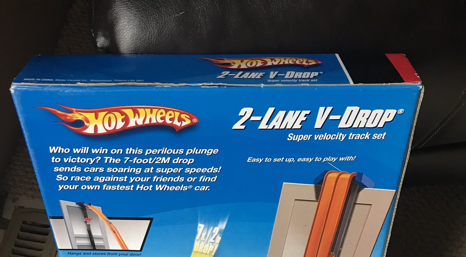 hot wheels 2 lane v drop