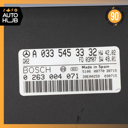 03-06 Mercedes W220 S600 S430 Parktronic Parking Control Module 0335453332 OEM - Picture 7 of 8