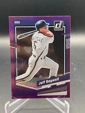 2023 Donruss Baseball Holo Purple Jeff Bagwell #236