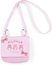 Sanrio Shoulder Pouch 3 Pockets 1 Open Pocket Clip My Melody 938084 Pink