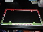 Atlanta Falcons Plastic  Team License Plate Frame Cover for Auto Car or Truck 