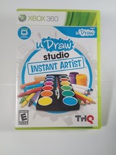 Microsoft Xbox 360 Studio Instant Artist U Draw Studio Cib No Scratches On Disk
