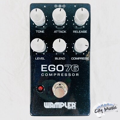 Used Wampler Ego 76 Compressor Guitar Effects Pedal  