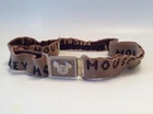 VTG - Mickey Mouse Elastic Belt - Walt Disney - Magnetic Buckle - Childrens