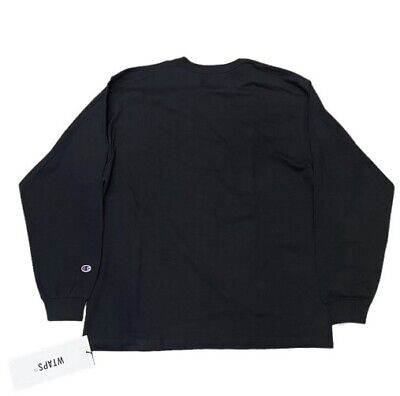 2024 WTAPS × Champion Academy L/S T-Shirts Black | eBay 2024 WTAPS × Champion Academy L/S T-Shirts Black | eBay