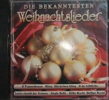 1 CD Die bekanntesten  Weihnachtslieder Maria...