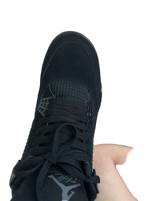 Size 12 - Jordan 4 Retro Mid Black Cat | eBay