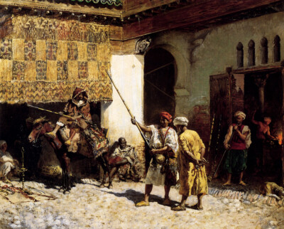 Edwin Weeks The Arms Merchant 1878 17''x 22'' Archival Art Print