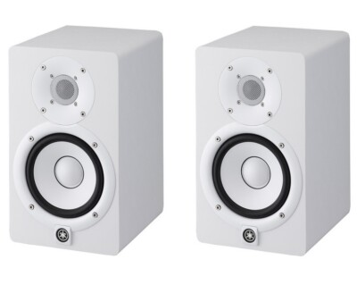 2x Yamaha HS5 Powered Studio Monitor (White)