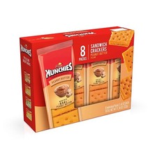 UPC 028400026864 product image for Munchies PEANUT BUTTER on Cheese Sandwich Crackers, 1.42 Oz (8 Packets / 1 Box) | upcitemdb.com