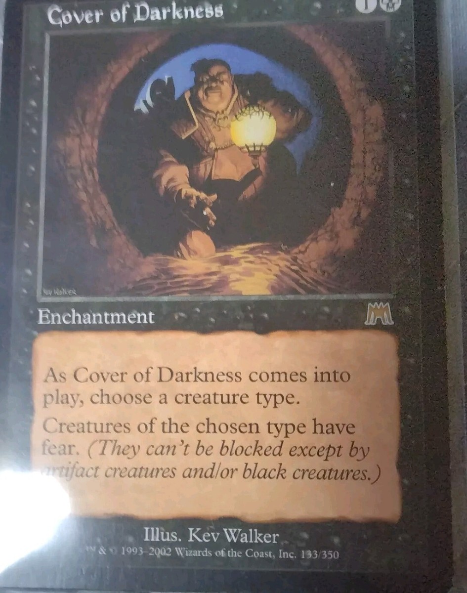 mtg darkness card Darkness (Showcase) [Edge of Eternities Special Guests]